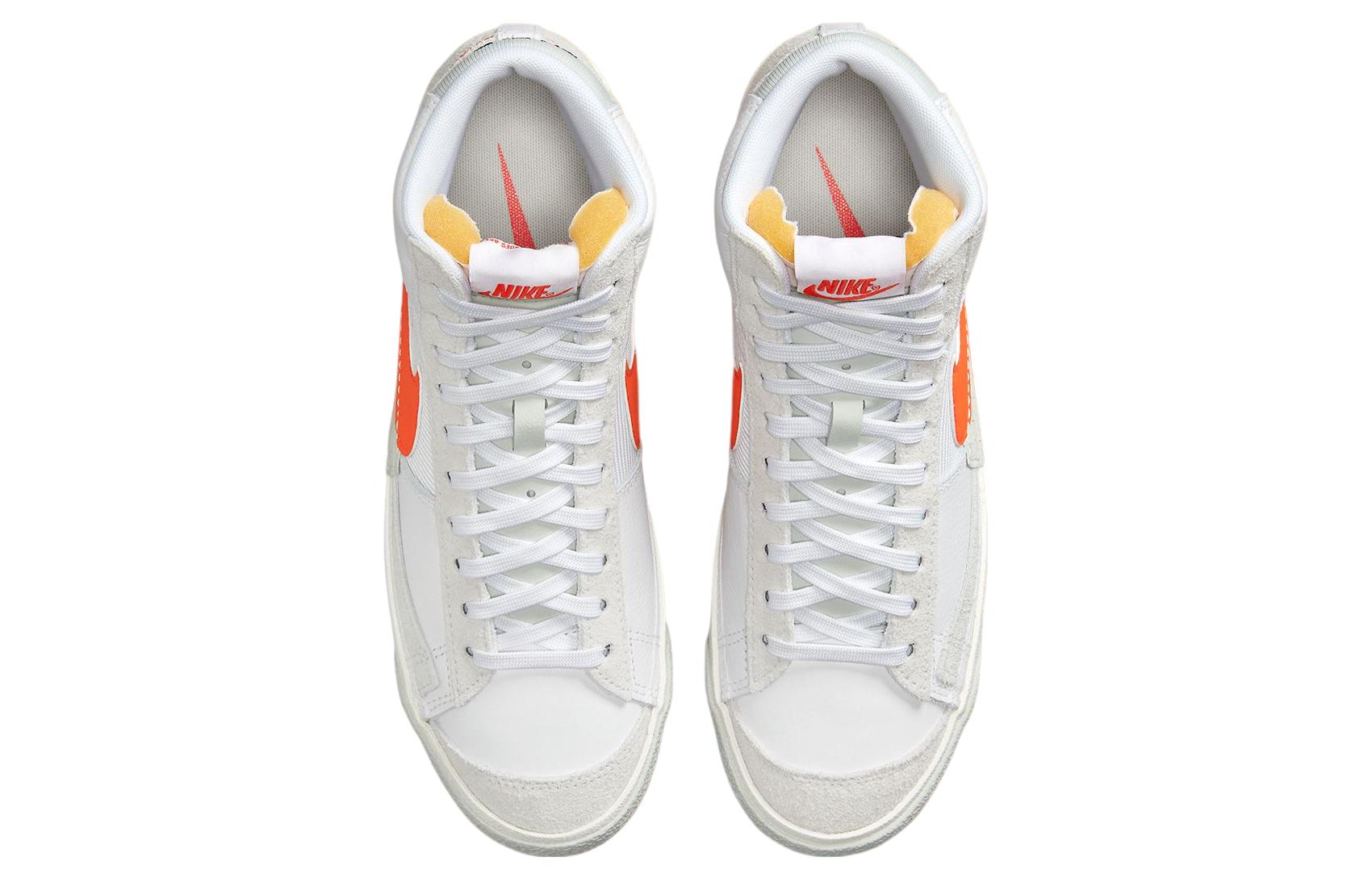 Кеды мужские Nike Blazer Mid 77 Remastered Safety Orange, 41 EU