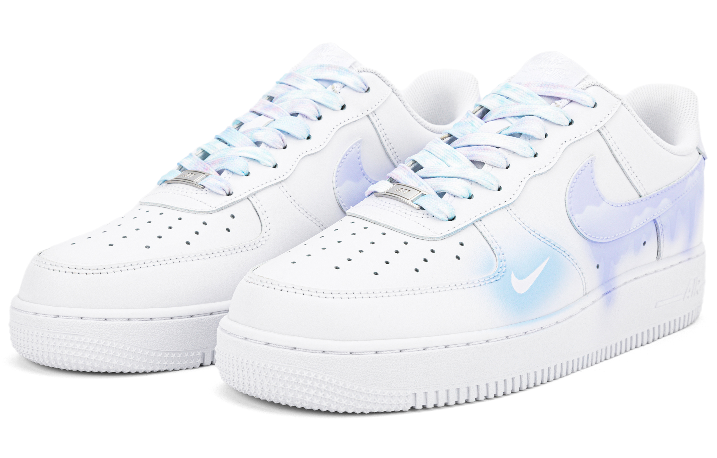 Кроссовки мужские Nike Air Force 1 Low Top белые, 37.5 EU