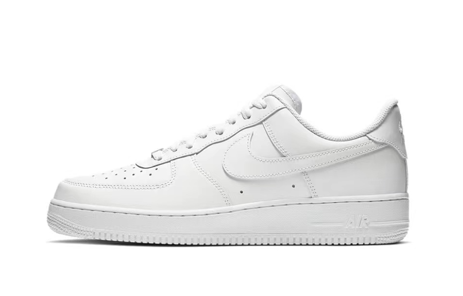 Кроссовки мужские Nike Air Force 1 Low Top белые, 37.5 EU