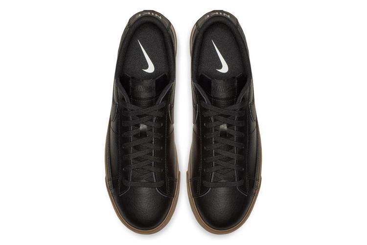 Кеды мужские Nike Blazer Low Le черные, 45 EU