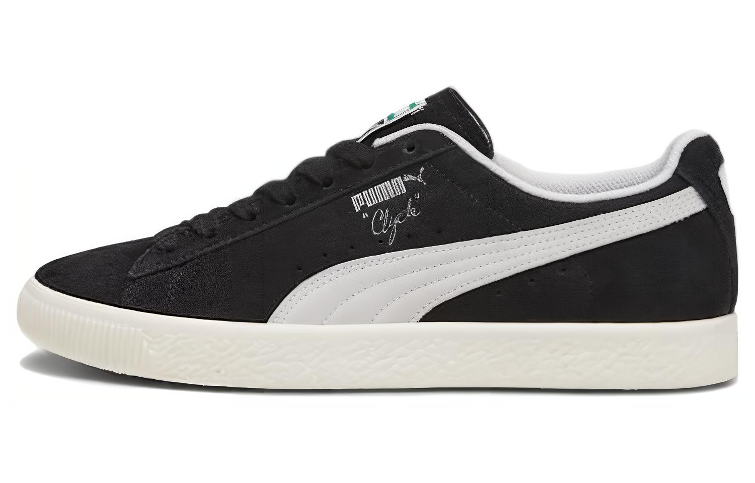 Кеды мужские PUMA Clyde Hairy Suede черные