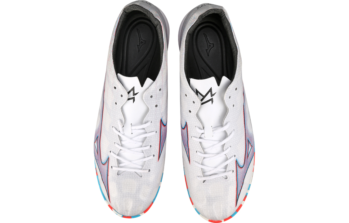 Бутсы мужские Mizuno Alpha Pro AS TF белые, 42.5 EU