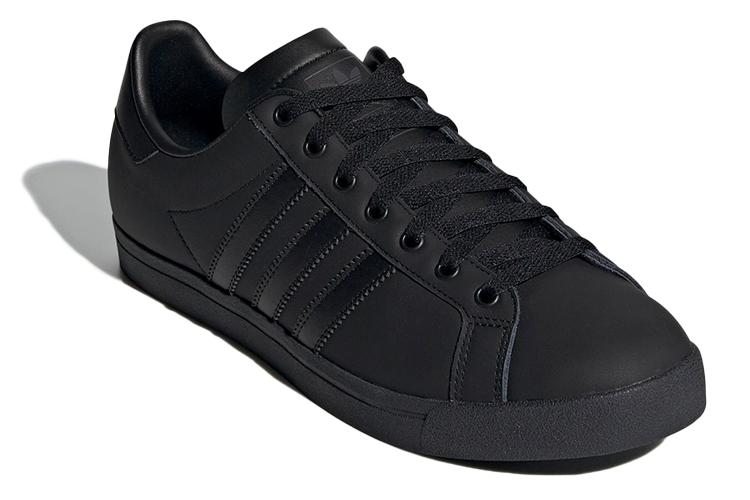 Кроссовки унисекс Adidas Coast Star черные, 43 1/3 EU