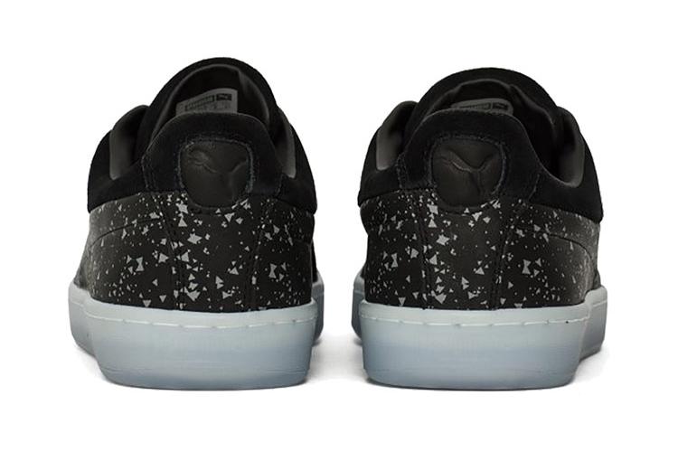 Кроссовки унисекс PUMA Suede Naturel черные, 35.5 EU