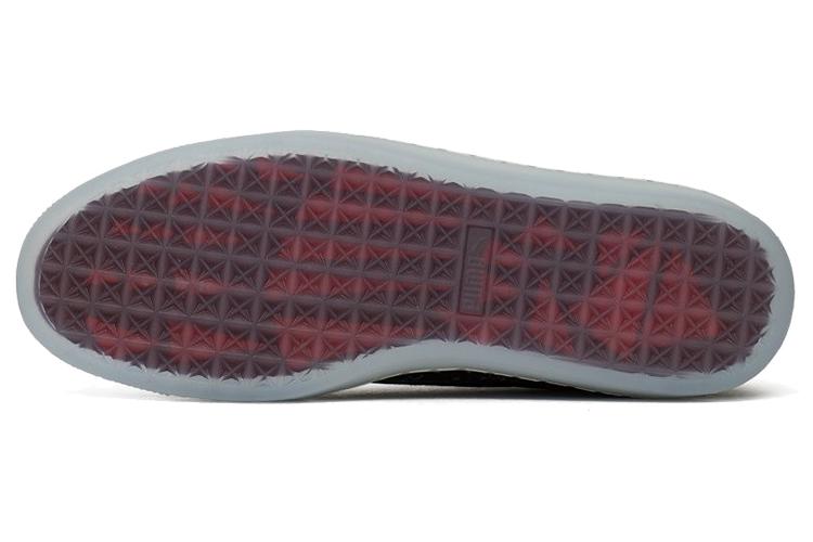 Кроссовки унисекс PUMA Suede Naturel черные, 35.5 EU