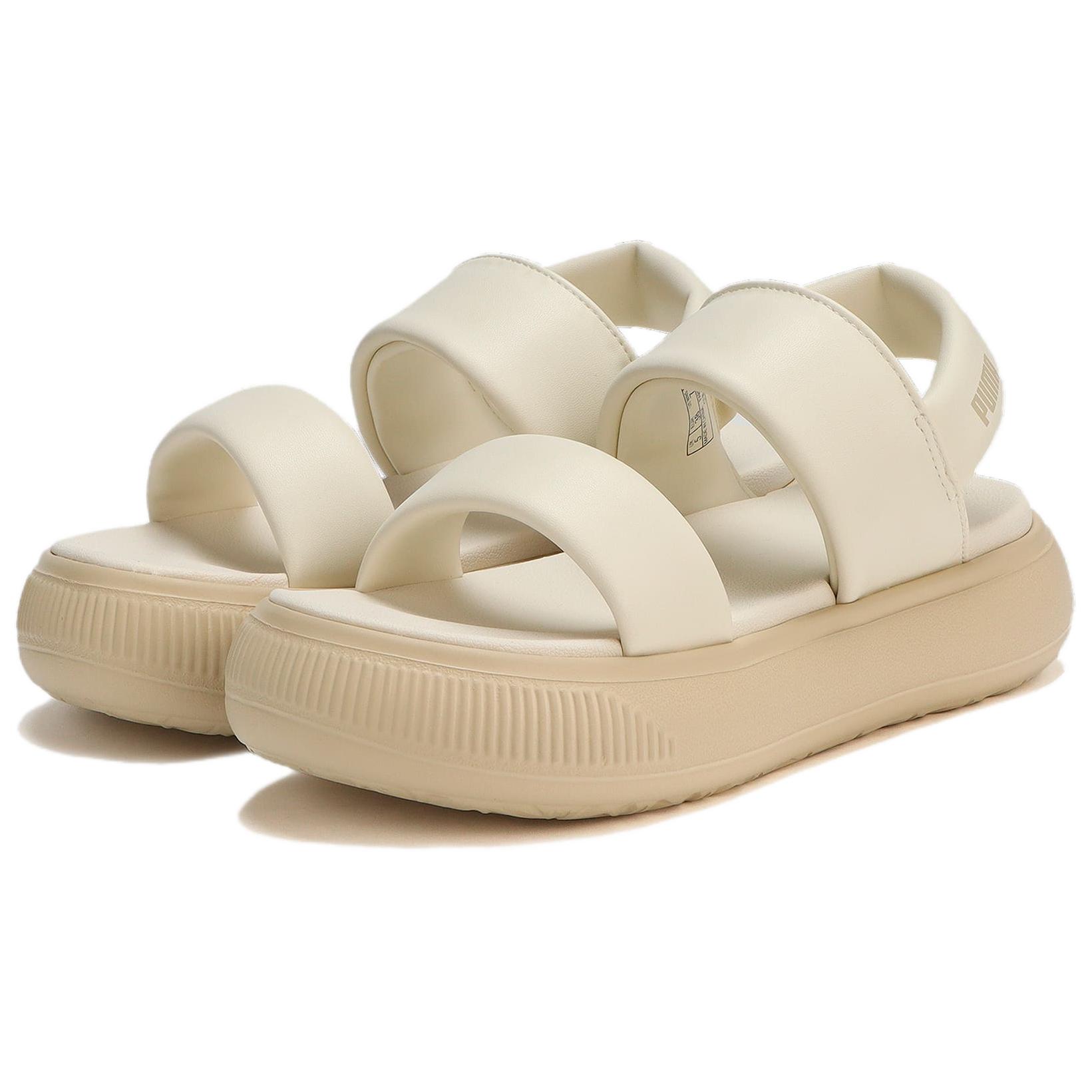 Сандалии женские PUMA 399451-01 ecru, 38 EU