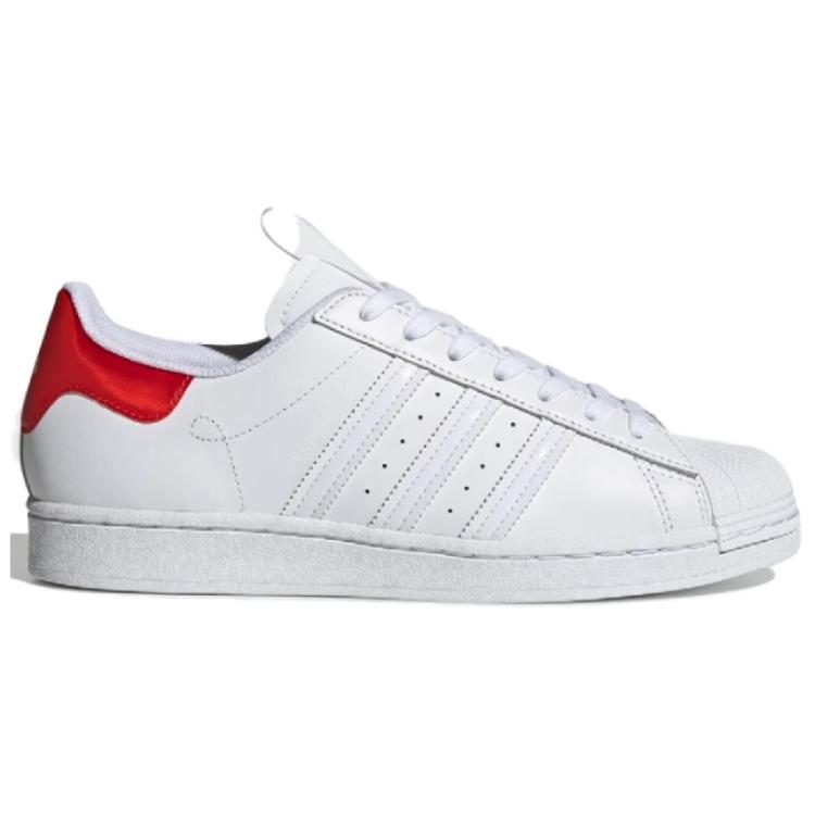 Кеды унисекс Adidas Originals Superstar Tokyo City Pack белые/красные, 36 2/3 EU