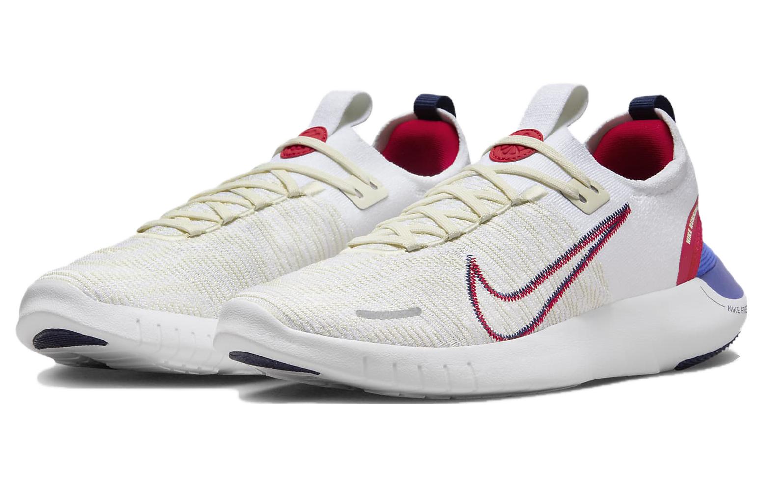Кроссовки мужские Nike Free RN NN белые, 40 EU