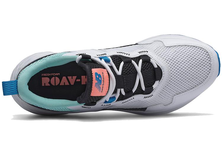 Кроссовки мужские New Balance Fresh Foam Roav Hi белые-голубые, 42.5 EU