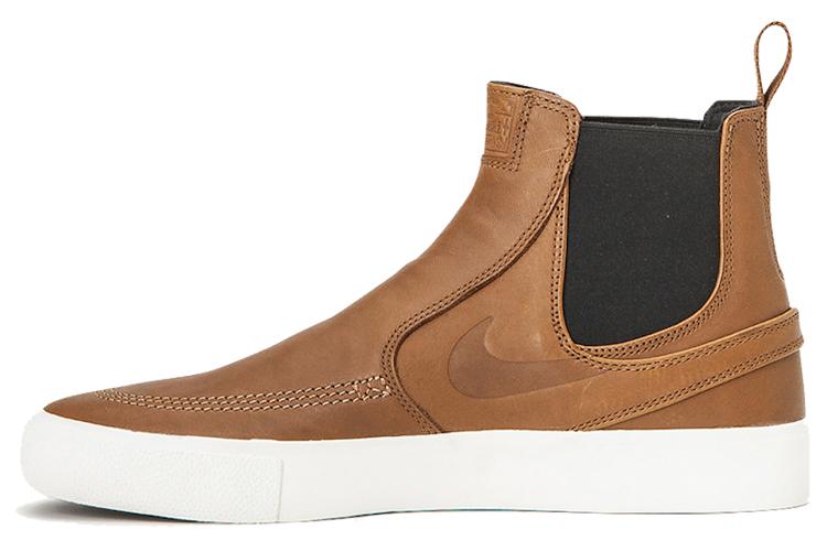 Кроссовки унисекс Nike SB Zoom Stefan Janoski Slip Mid RM светло-коричневые, 36 EU