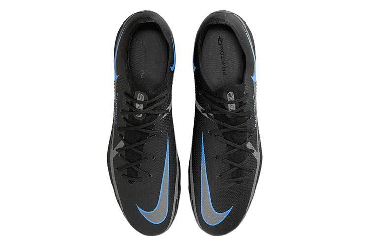 Футбольные бутсы мужские Nike Phantom GT2 Pro FG черные синие, 41 EU