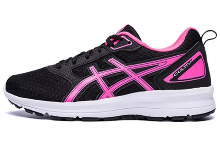 Кроссовки женские ASICS Cultiv черные, розовые, 37.5 EU