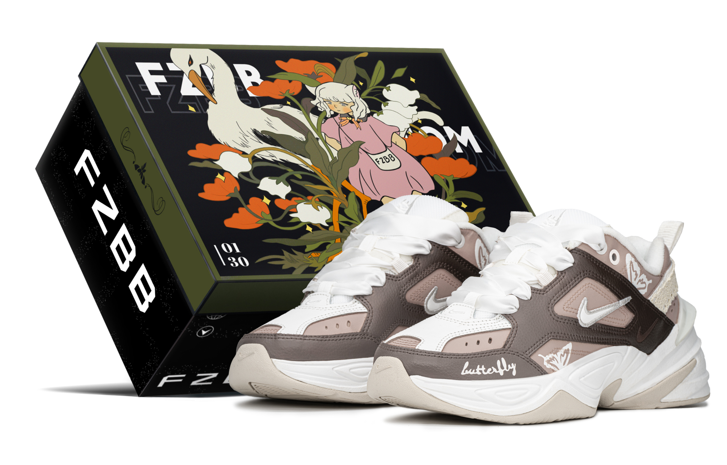 Кроссовки женские Nike AO3108-006 розово-коричневые, 38.5 EU