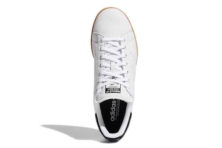 Спортивные кеды мужские Adidas Originals Stan Smith Adv белые, черные, 42 EU