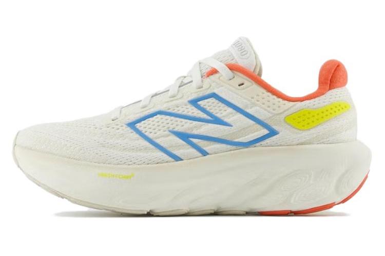 Кроссовки женские New Balance Fresh Foam 1080 V13 белые, оранжевые, синие