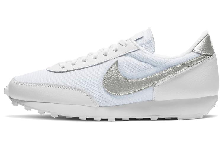 White Metallic Silver