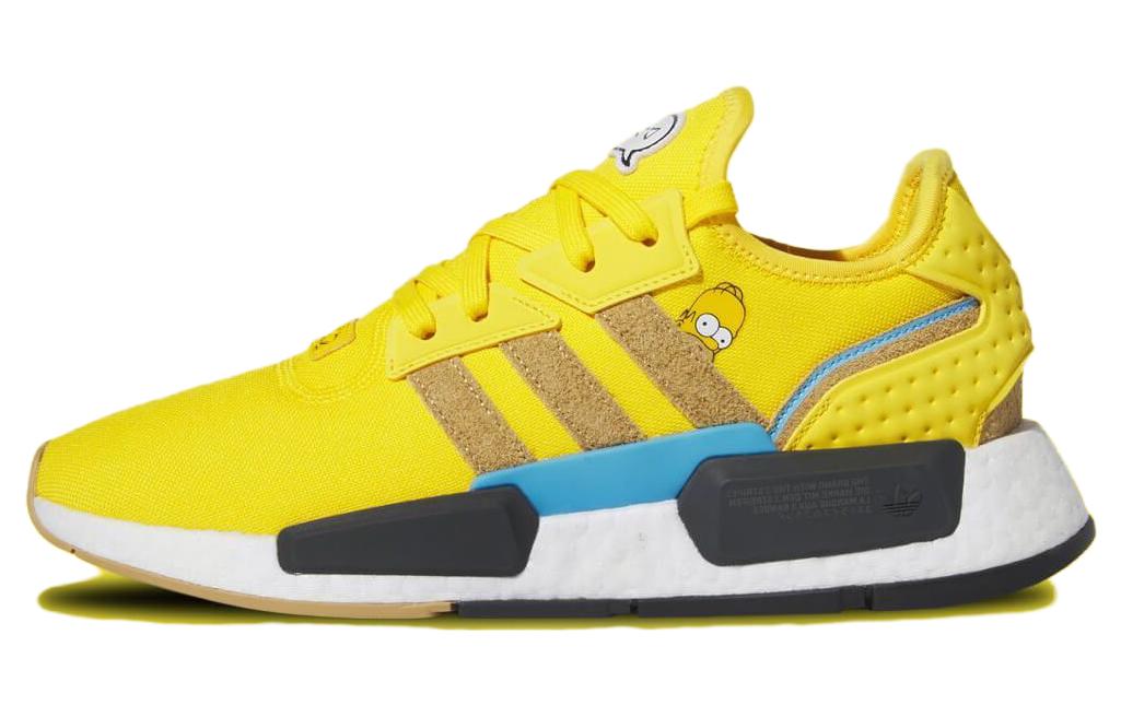Кроссовки мужские Adidas The Simpsons X NMD_G1 желтые, 44 EU