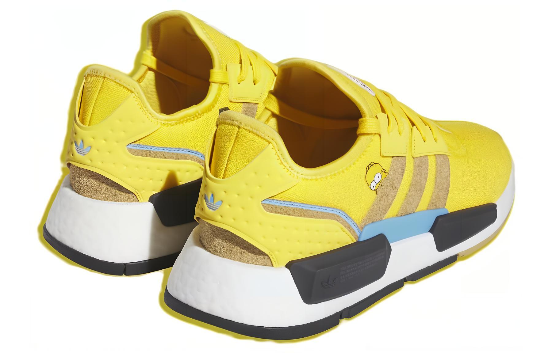 Кроссовки мужские Adidas The Simpsons X NMD_G1 желтые, 44 EU