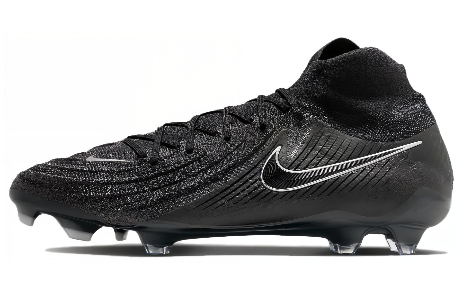 Футбольные бутсы Nike Phantom Luna 2 Elite FG черные, 47.5 EU