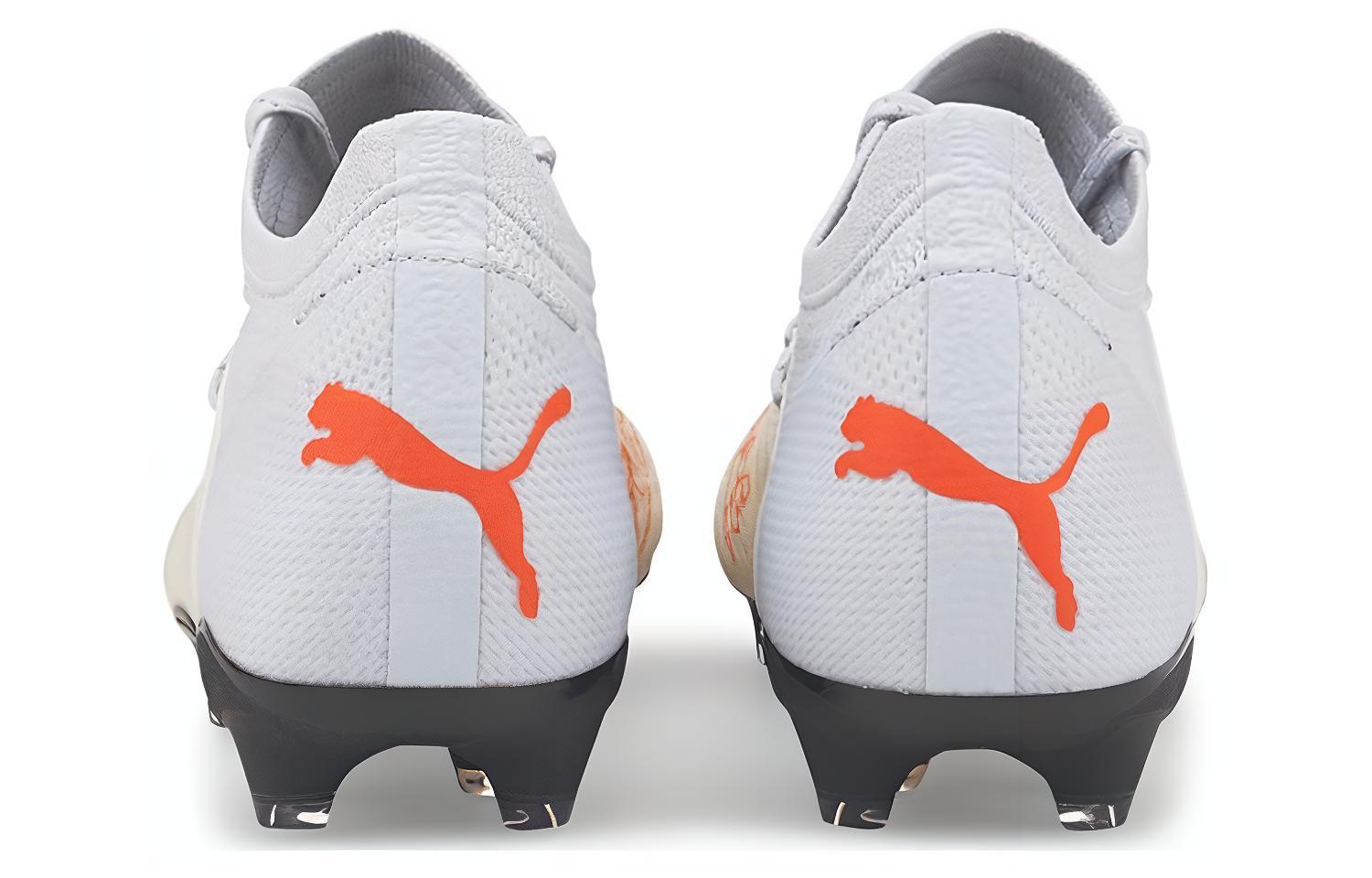 Футбольные бутсы мужские PUMA Future 1.3 First Mile FG светло-серые, 42 EU