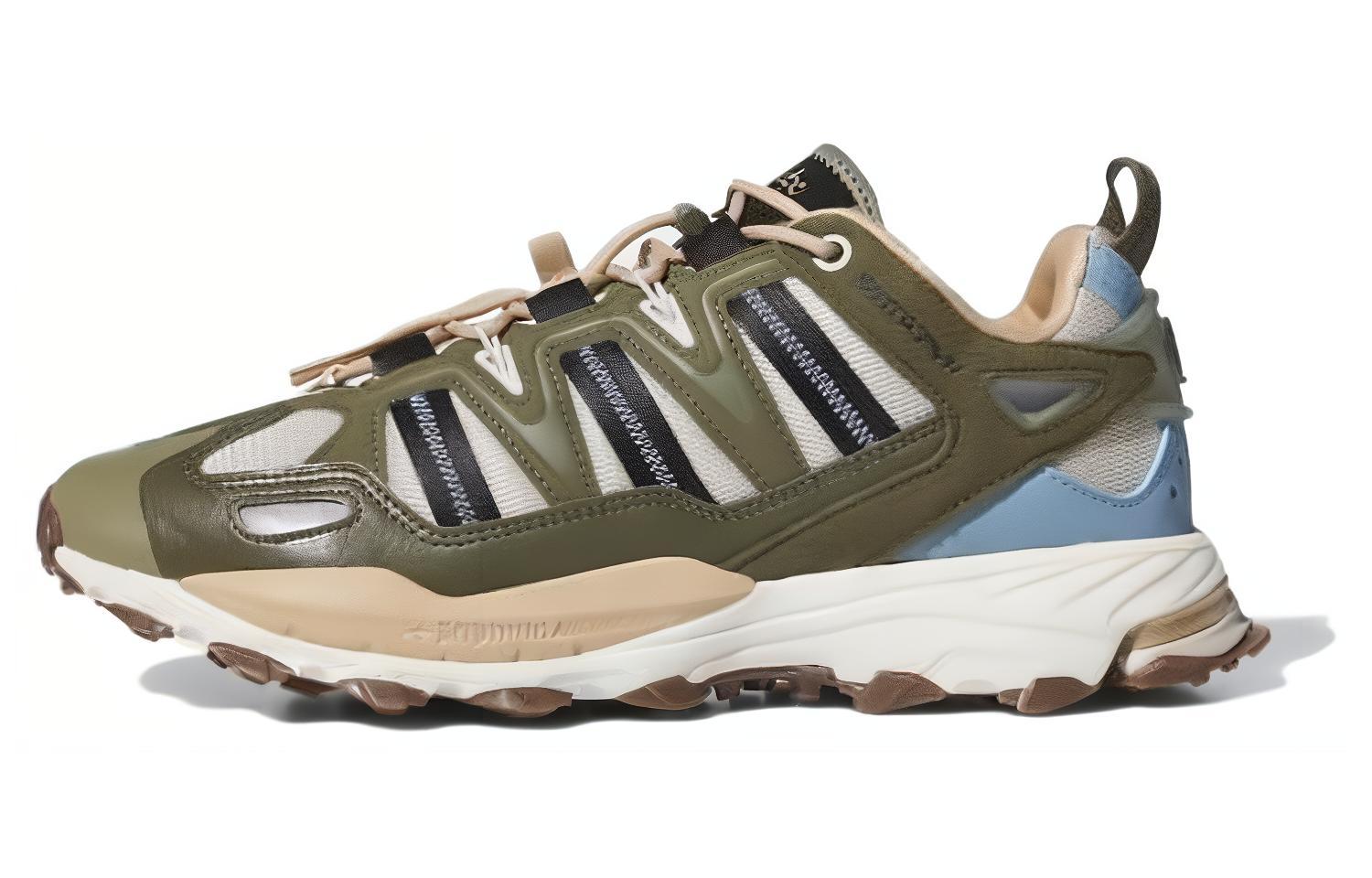 Кроссовки унисекс Adidas Hyperturf Adventure зеленые, 41 1/3 EU