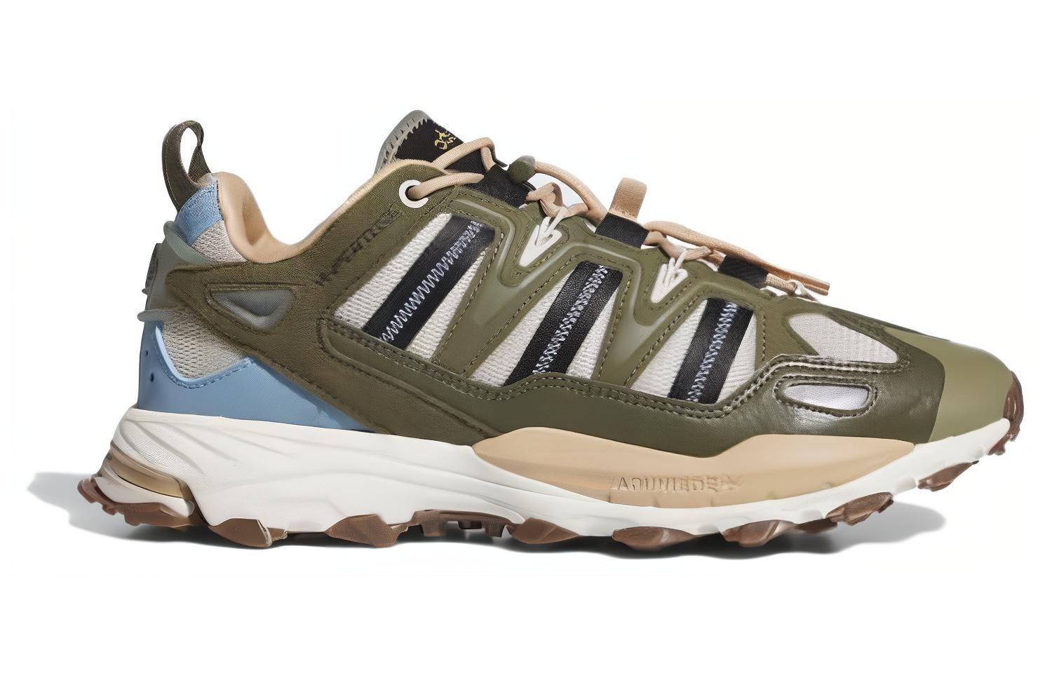 Кроссовки унисекс Adidas Hyperturf Adventure зеленые, 41 1/3 EU