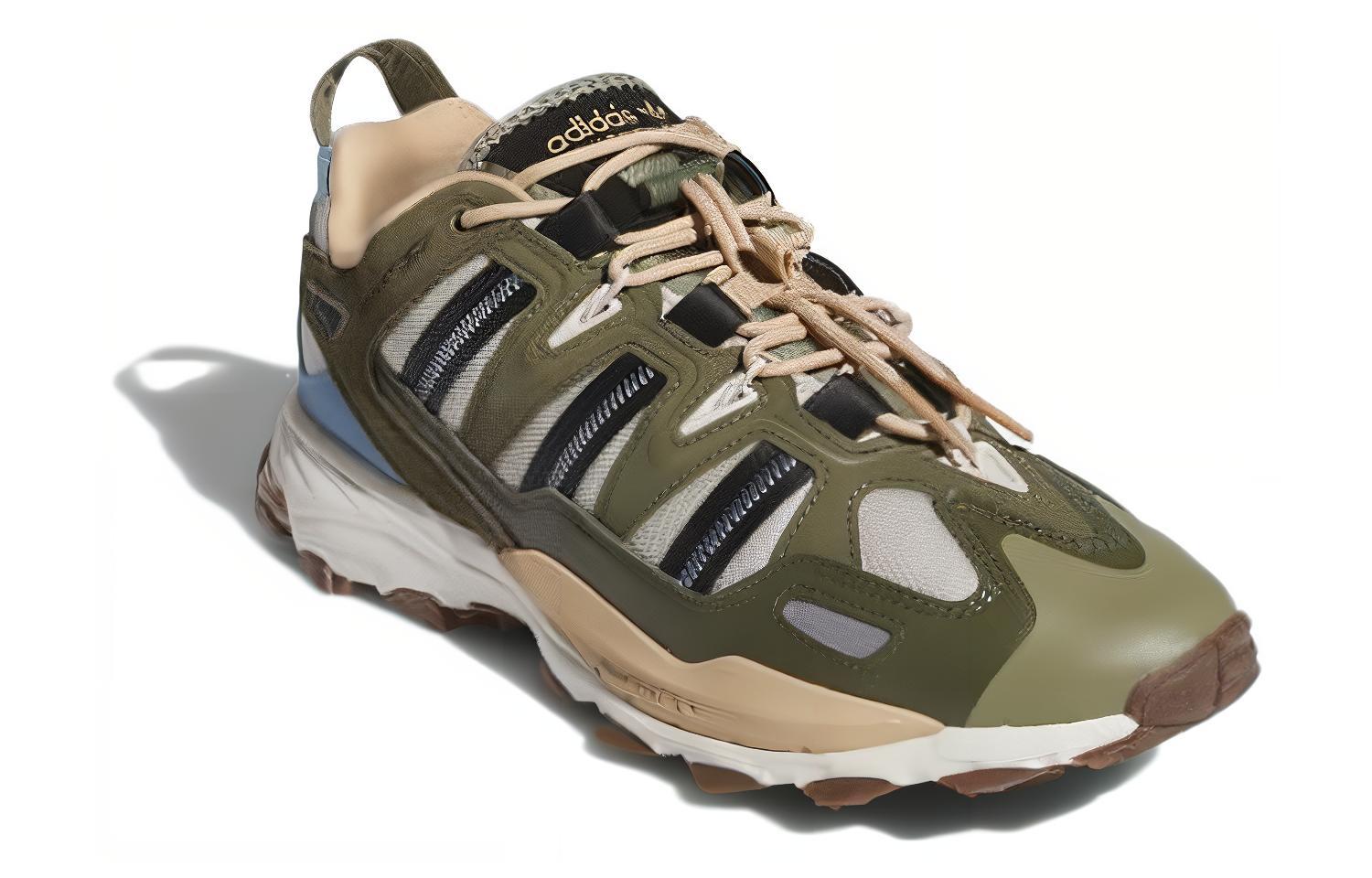 Кроссовки унисекс Adidas Hyperturf Adventure зеленые, 41 1/3 EU