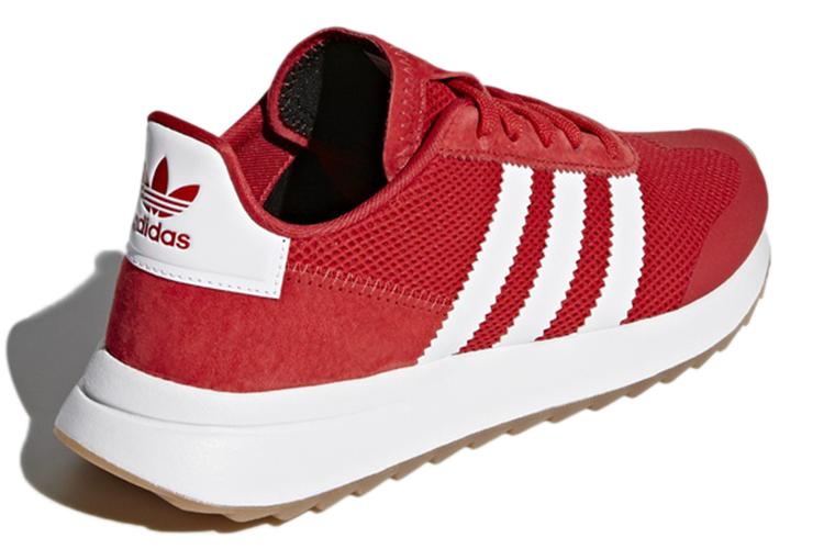 Кроссовки женские Adidas Originals FLB Runner красные, белые, 36 EU