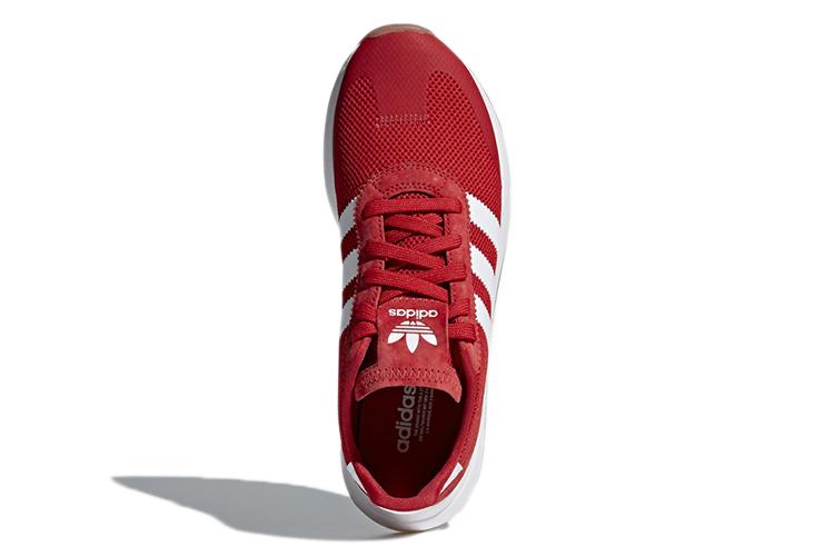 Кроссовки женские Adidas Originals FLB Runner красные, белые, 36 EU