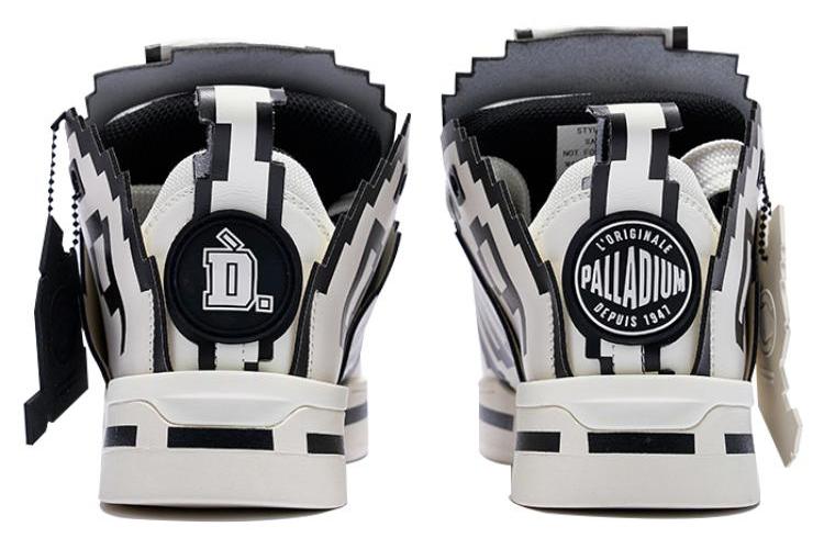 Кроссовки мужские D.Desirable x Palladium белые и черные, 42.5 EU