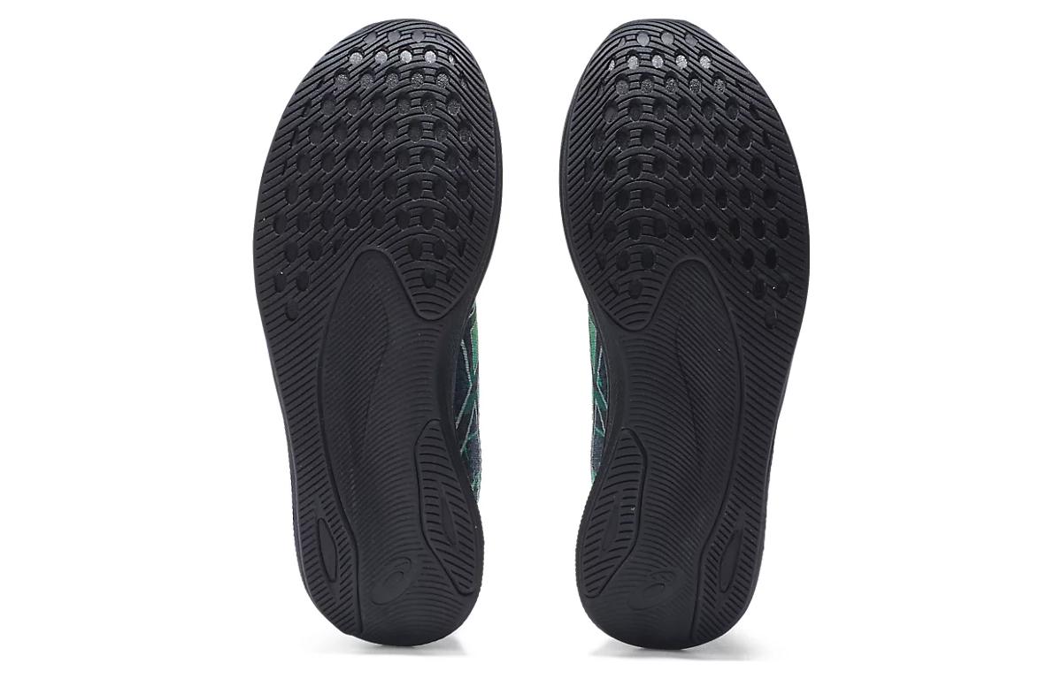 Беговые кроссовки женские ASICS Magic Speed 2.0, blue-green