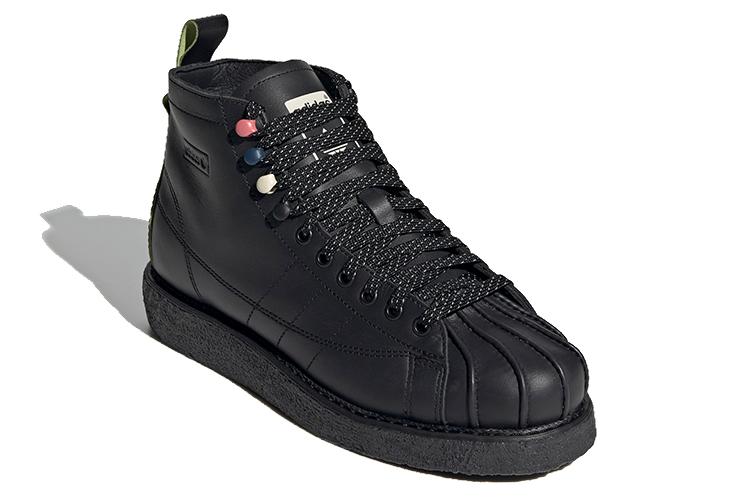 Кеды женские Adidas Originals Superstar Luxe черные, 38 2/3 EU