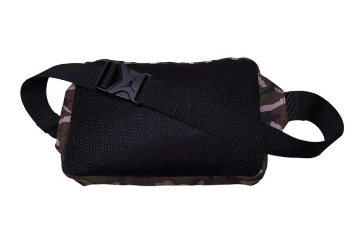 Сумка унисекс Jordan 9A0292-650 камуфляж армейский зелёный, OSFA EU