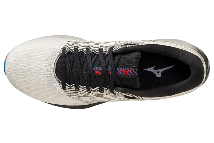 Беговые кроссовки мужские Mizuno Wave Rider 28 белые, 41 EU