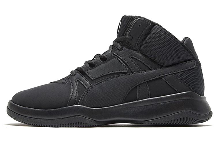 Кроссовки унисекс PUMA Rebound Street Mid черные, 38 EU