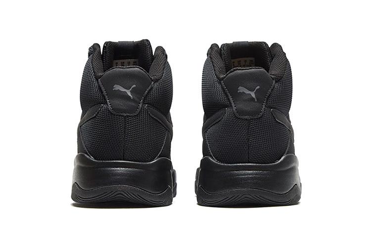 Кроссовки унисекс PUMA Rebound Street Mid черные, 38 EU