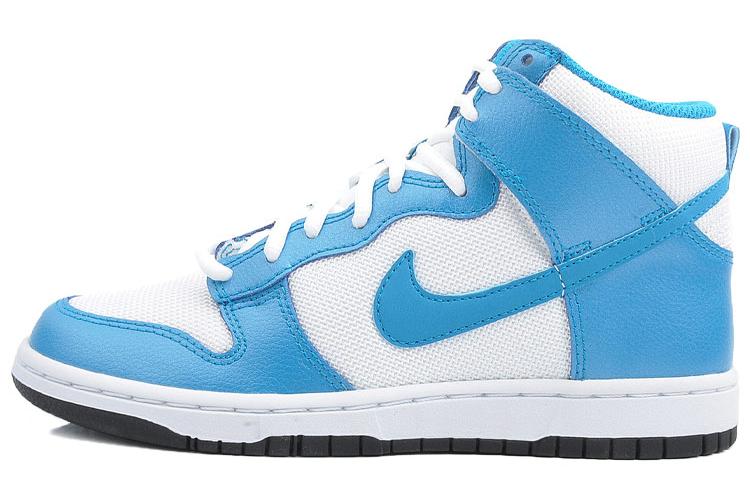 Кеды женские Nike Dunk High Skinny светло-голубые, 35.5 EU