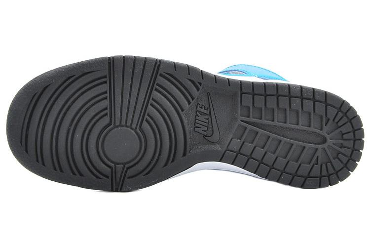 Кеды женские Nike Dunk High Skinny светло-голубые, 35.5 EU