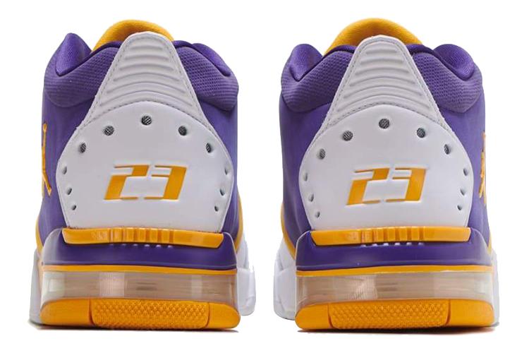 Кроссовки унисекс Jordan Big Fund белые, фиолетовые, 41 EU