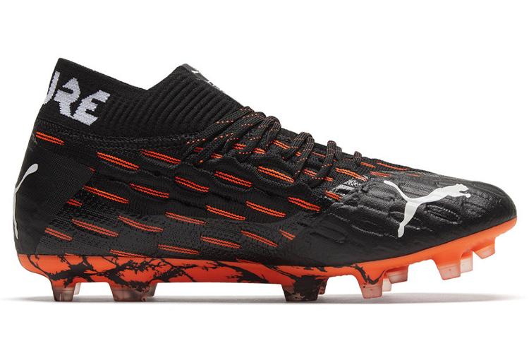 Футбольные бутсы мужские PUMA Future 6.1 Netfit Fg Ag черные, 45 EU