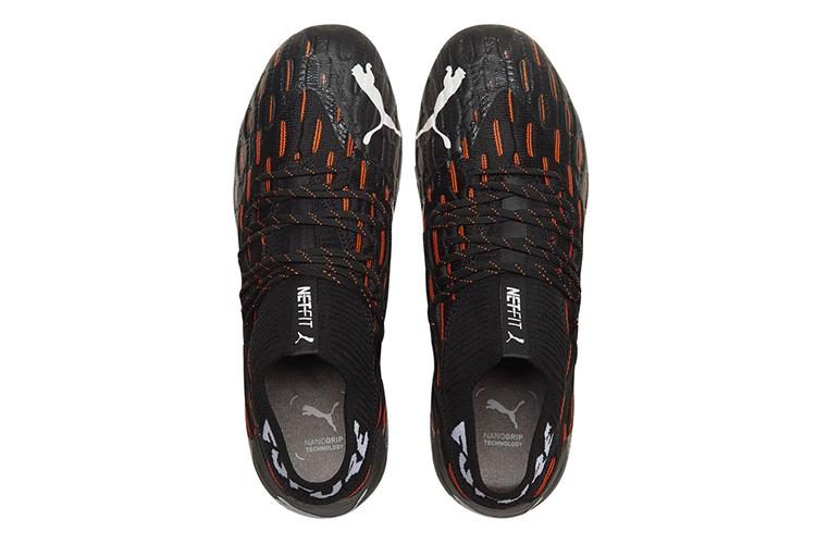 Футбольные бутсы мужские PUMA Future 6.1 Netfit Fg Ag черные, 45 EU