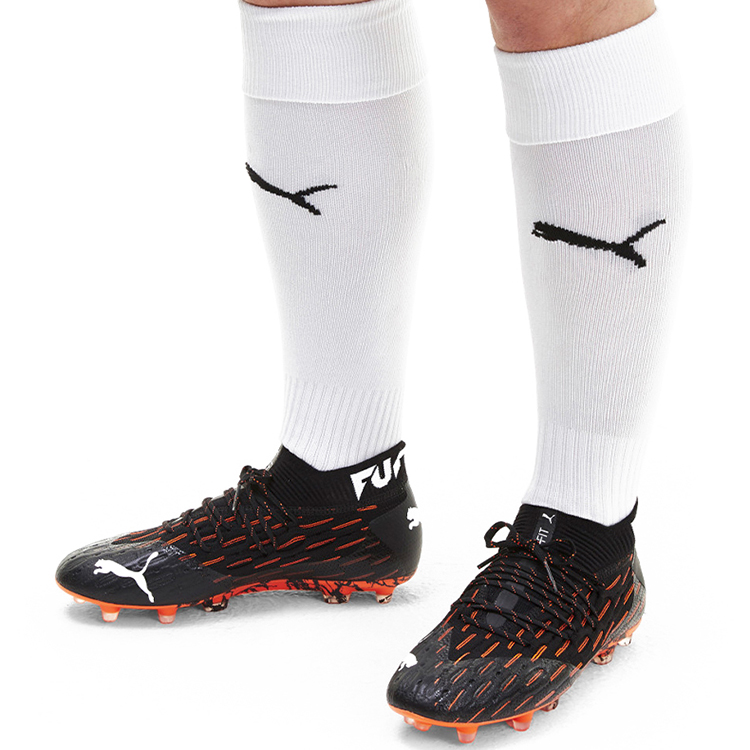 Футбольные бутсы мужские PUMA Future 6.1 Netfit Fg Ag черные, 45 EU
