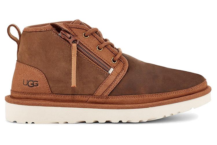 Ботинки мужские UGG Neumel Zip High Top коричневые, 44 EU