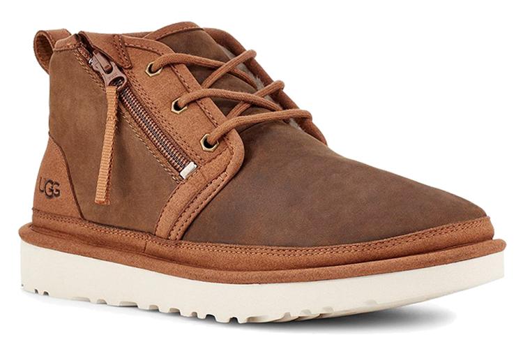 Ботинки мужские UGG Neumel Zip High Top коричневые, 44 EU