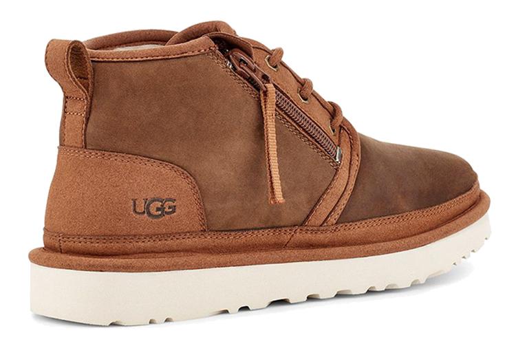 Ботинки мужские UGG Neumel Zip High Top коричневые, 44 EU