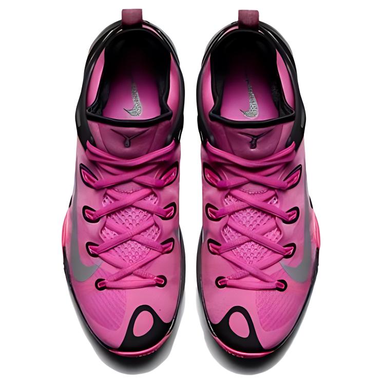 Кроссовки унисекс Nike Zoom Hyperrev 2015 ultra pink-metallic silver, 44.5 EU