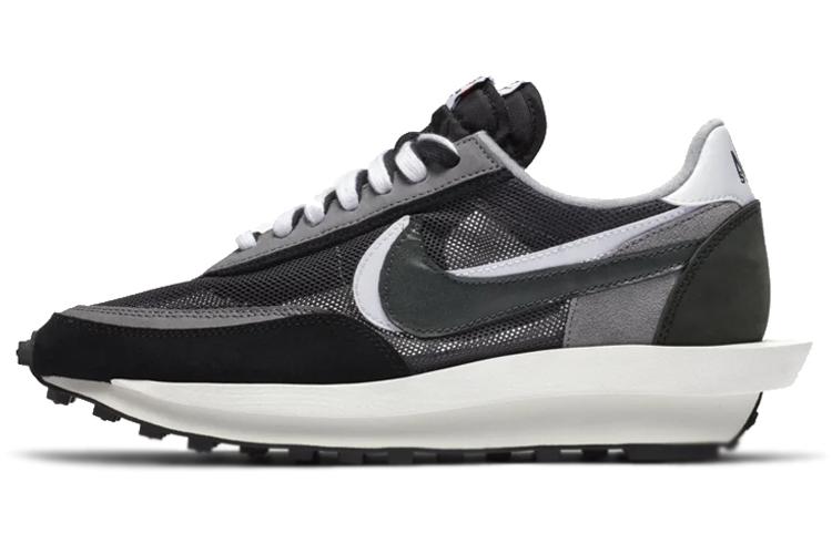 Кроссовки унисекс Nike X Sacai LDWaffle черные, 38 EU