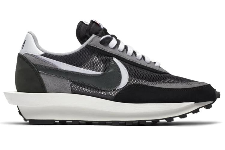 Кроссовки унисекс Nike X Sacai LDWaffle черные, 38 EU