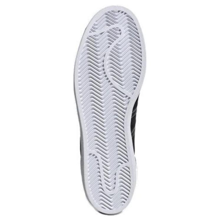 Кроссовки унисекс Adidas Superstar черные, 43 1/3 EU