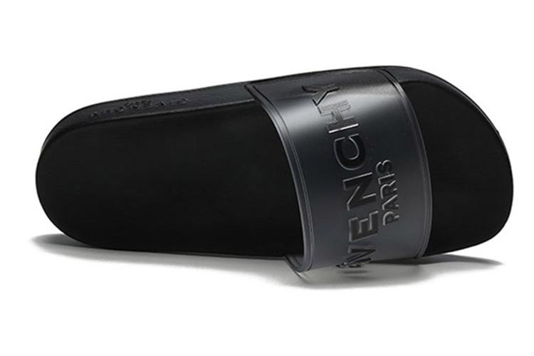 Шлепанцы женские Givenchy BE3004E188-116 белые, черные, 36 EU